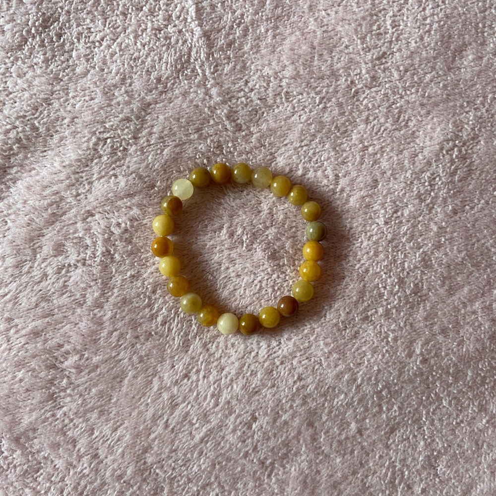 Crystal bead bracelet